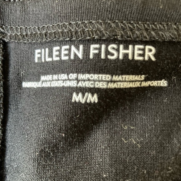 EILEEN Fisher MED  organic cotton sleeveless tunic  Made in USA . - Picture 9 of 10